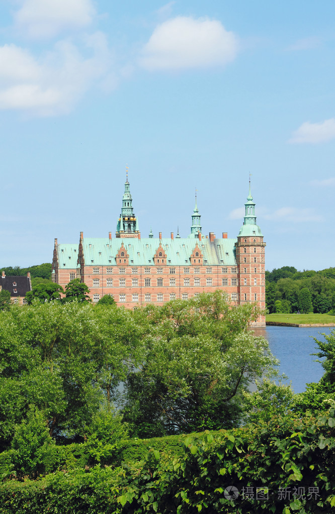 古老的城堡hillerod丹麦腓特烈堡宫