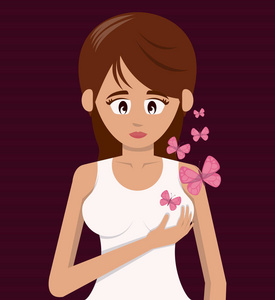 乳腺癌运动海报丝带乳腺癌癌症设计乳房癌海报对象传统俄罗斯浴静态