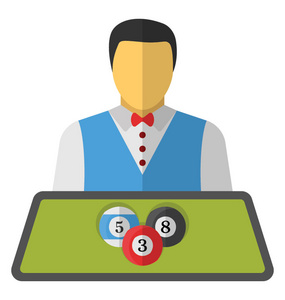 更好的老板一个在棋盘上玩的人显示赌徒头像照片