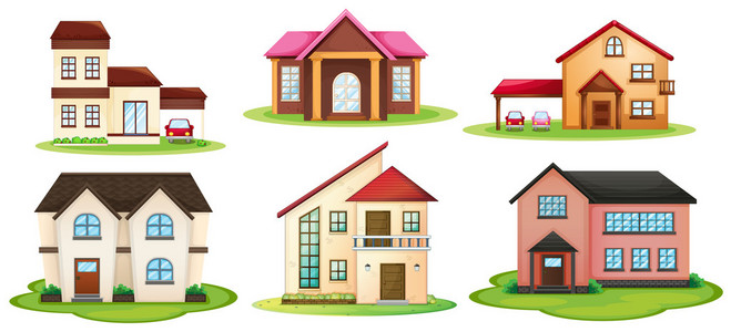 各种房子图片
