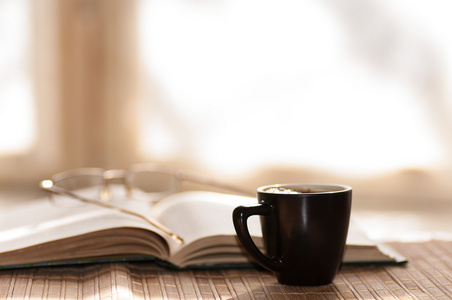 书咖啡图片