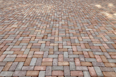 颜色铺路铺路砖的颜色照片