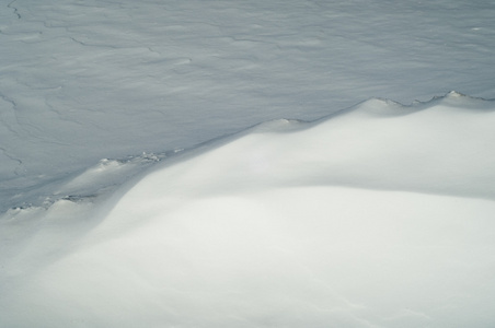 雪纹理。大气中的水汽，冻成冰晶体和光白成小薄片落或躺在地上一层白色的作为