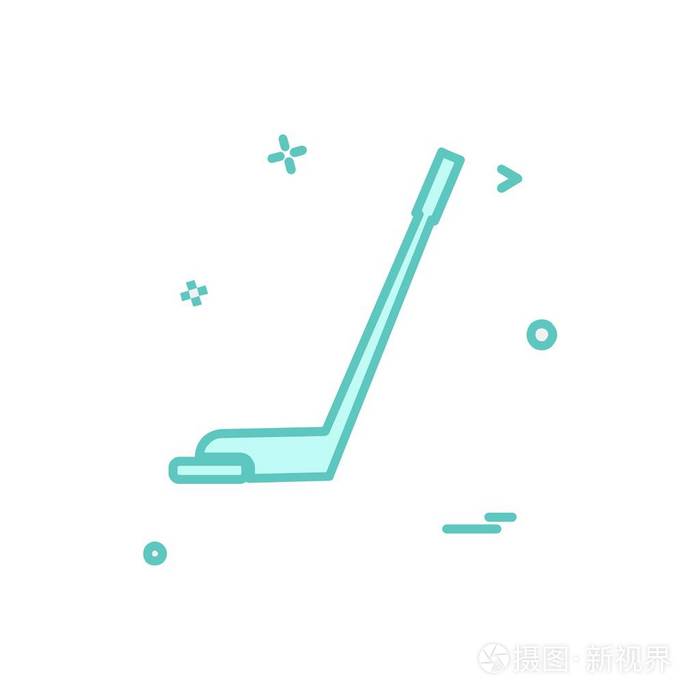 高尔夫图标设计矢量图