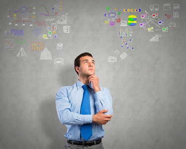 思考的业务图片