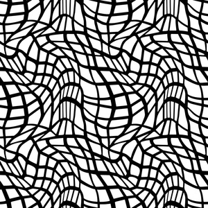 简单的黑白网格照片