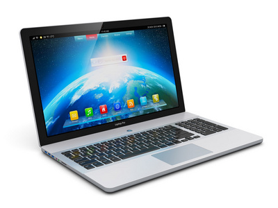 现代笔记本电脑 照片