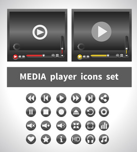 媒体播放器设计图片