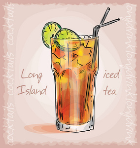 长岛冰茶鸡尾酒图片