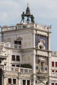 十二宫杀手时钟，圣标志着广场，威尼斯意大利