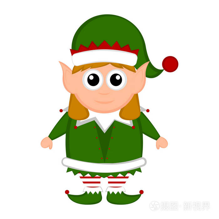 圣诞精灵卡通人物