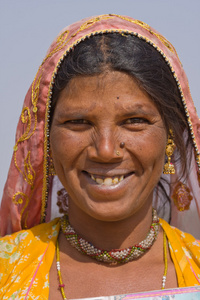 印度女人肖像