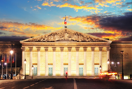 法国国民议会，巴黎，法国