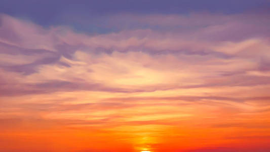 多色的天空美丽明亮的多色的天空.背景日落照片