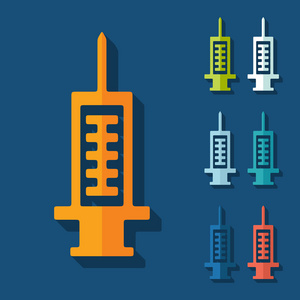 平面设计 注射器