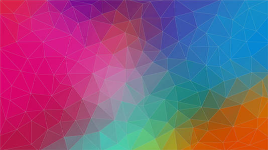 彩色三角形抽象背景..。Eps10 矢量