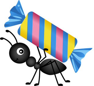 蚂蚁携带鸡蛋图片