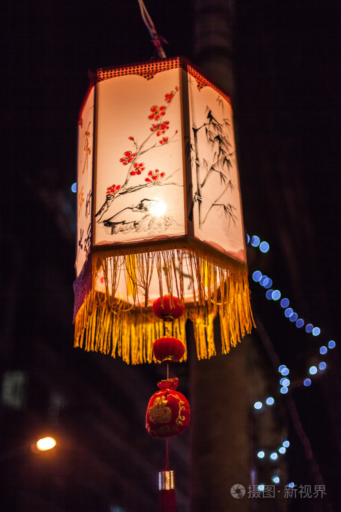 展览的元宵节花灯