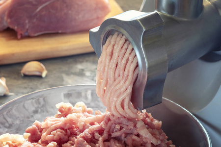 碗磨肉磨床照片