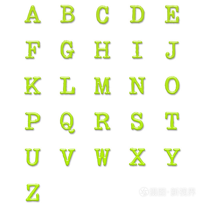 石灰光泽类型大写字母表