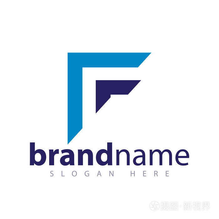 f的logo设计抽象图片