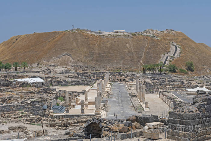 以色列北社安国家公园北社安市古遗址概述