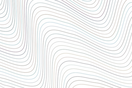 抽象线, 曲线和波浪几何图案, 丰富多彩的艺术为平面设计, 目录, 纺织