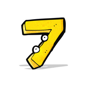 可爱的卡通数字图片大全