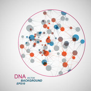 矢量 dna 背景