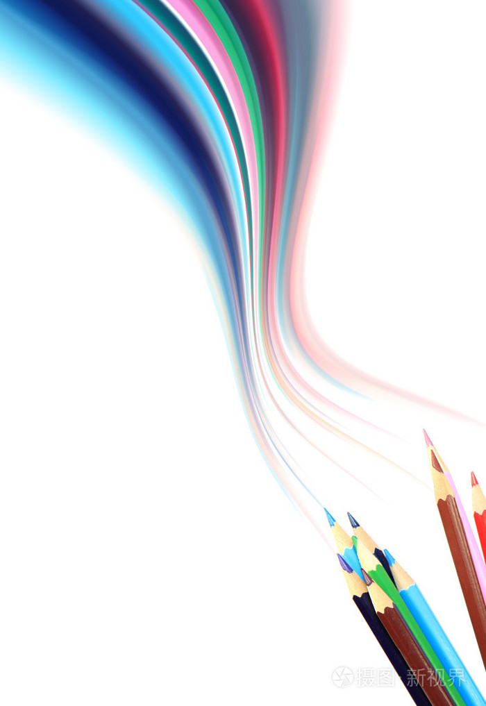彩色的铅笔