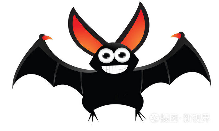 飞行的蝙蝠卡通