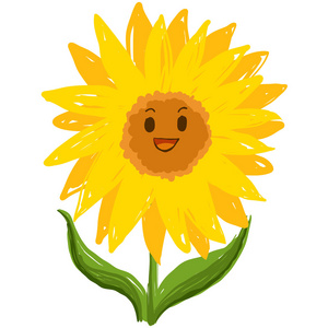 微笑戴着眼镜的向日葵有趣的向日葵向日葵的字段明亮的向日葵带着太阳