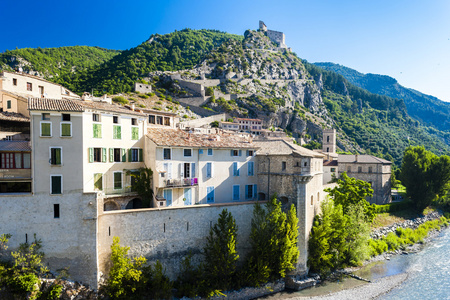 entrevaux，普罗旺斯法国