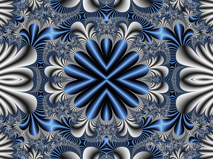 神话般的对称图案为背景的.创新设计图稿