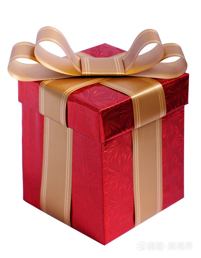 红色礼品盒