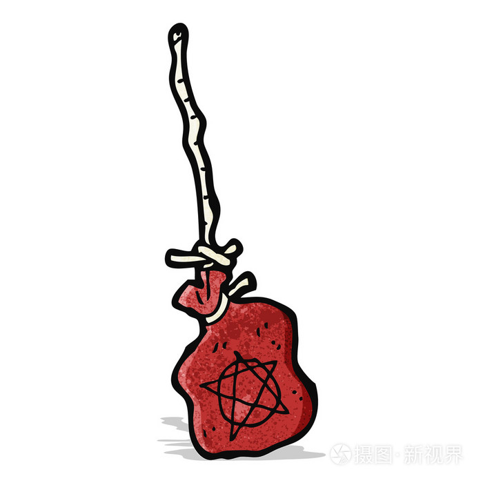 卡通魔法袋