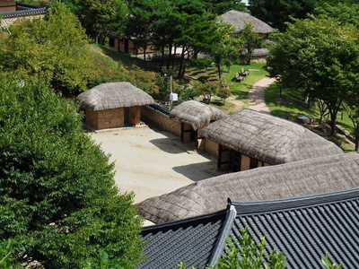 韩屋友楼韩国传统住宅