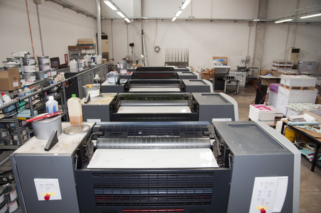 按印刷-胶印机照片