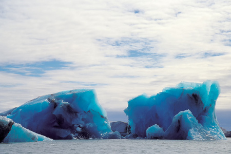 冰山，jokulsarlon 冰岛