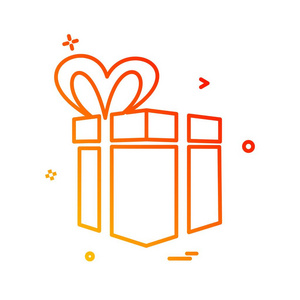 Giftbox 图标设计矢量图