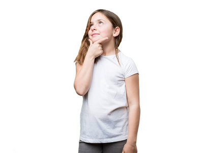 疑问小女孩图片-疑问小女孩素材-疑问小女孩插画-摄图新视界