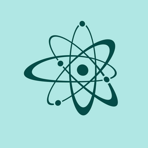 原子标志矢量图标