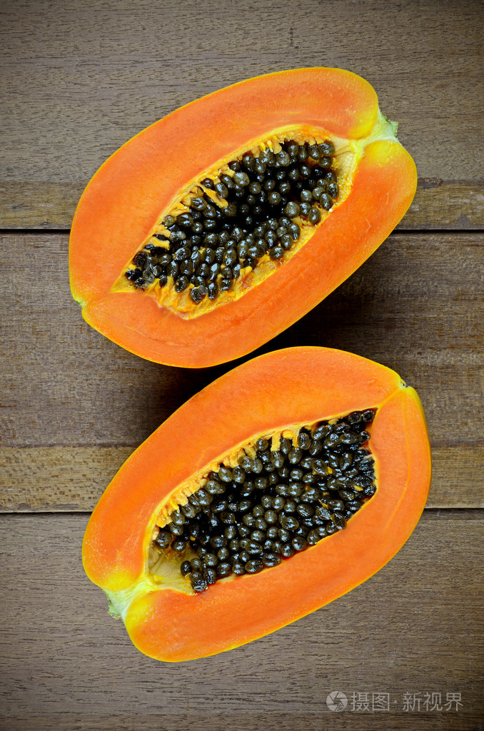 熟木瓜或树瓜木瓜l