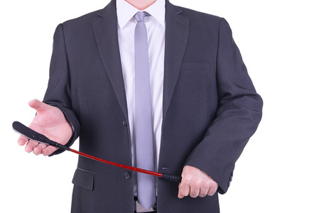 商人拿着马鞭照片