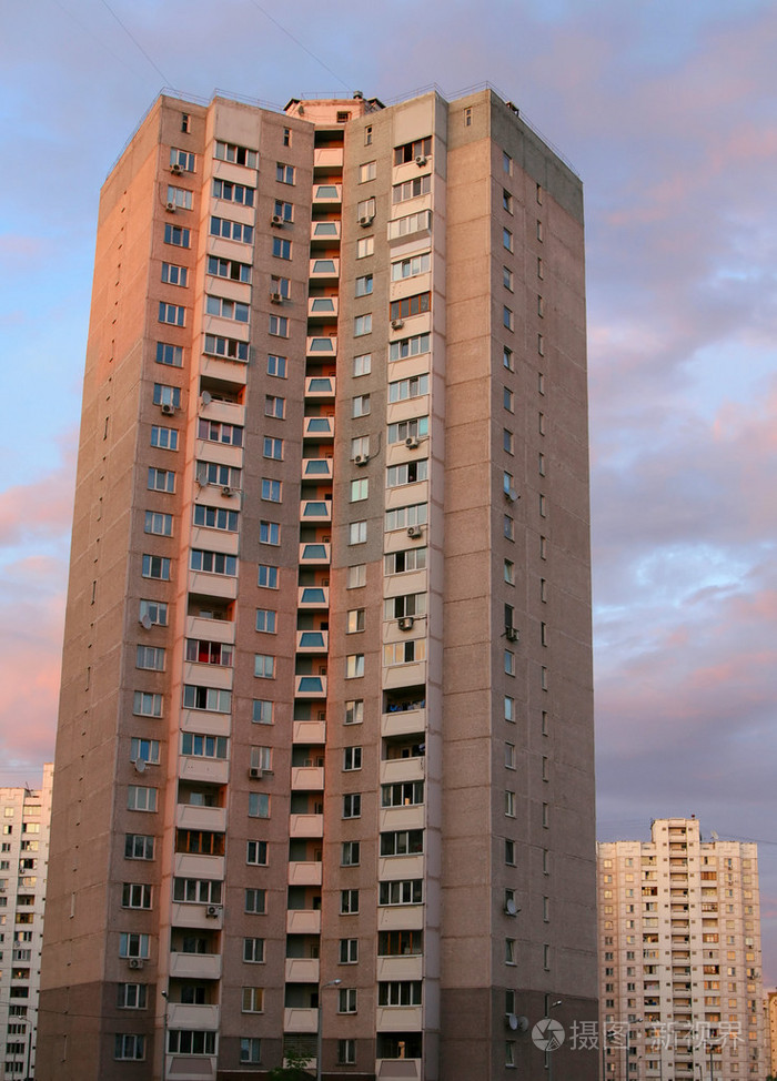 高层公寓楼