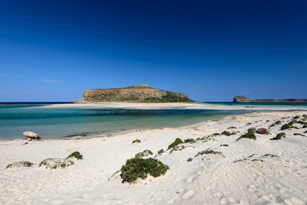 balos 海滩在克里特岛，希腊