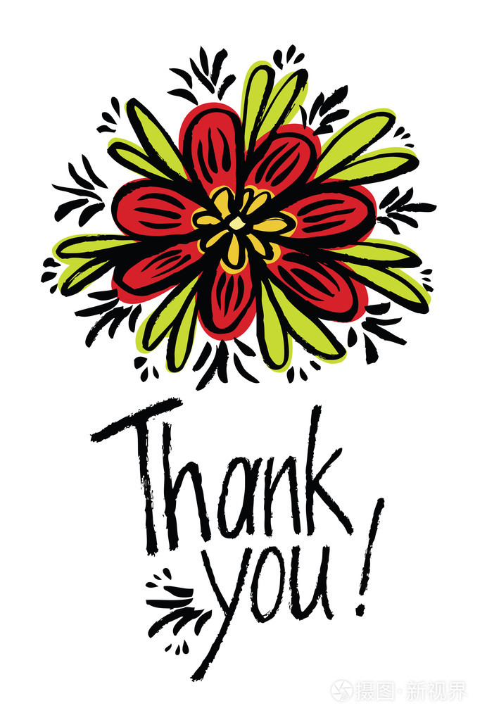 插画 谢谢你设计卡与抽象花.eps 更新时间:2020-02-12 13:44:15