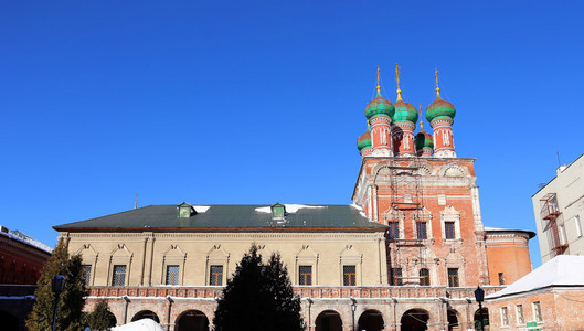 在莫斯科的 Vysokopetrovsky 修道院