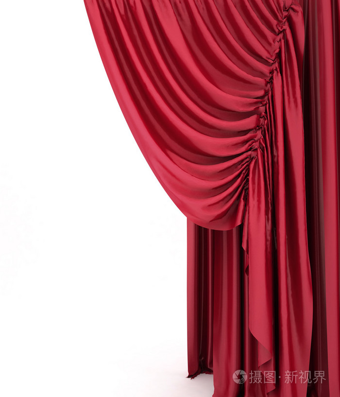红色剧院幕背景