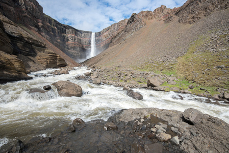 亨吉瀑布瀑布冰岛图片